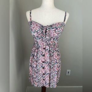 Padded bra summer mini dress